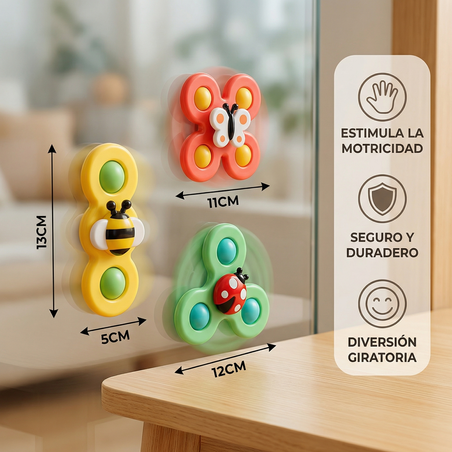 Divertido juego de carrusel para niños (set de 3)