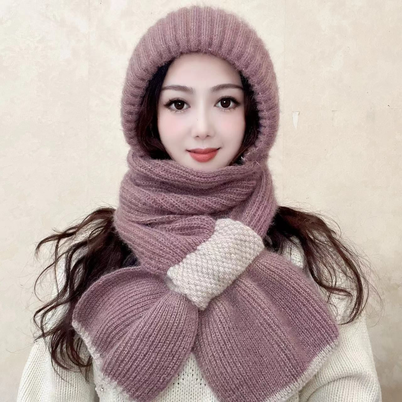 Bufanda Gorro 2en1 Calentita