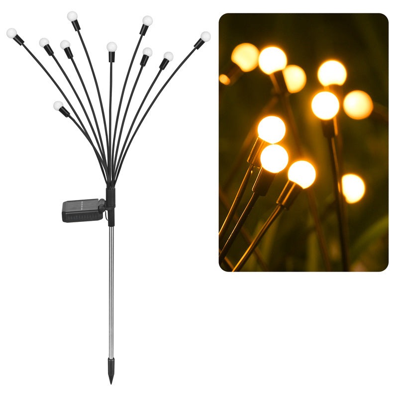 Luces De Jardín Luciérnagas Solares
