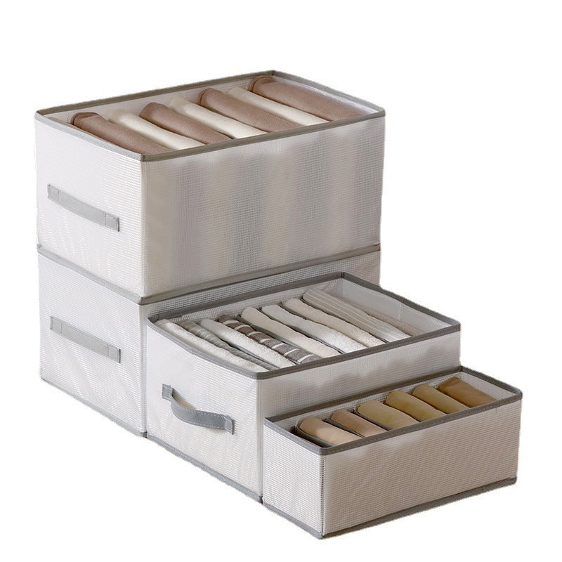 Caja Organizadora de Ropa Plegable con Compartimentos