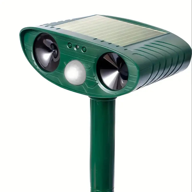 Ahuyentador De Animales Por Ultrasonidos Que Funciona Con Energía Solar