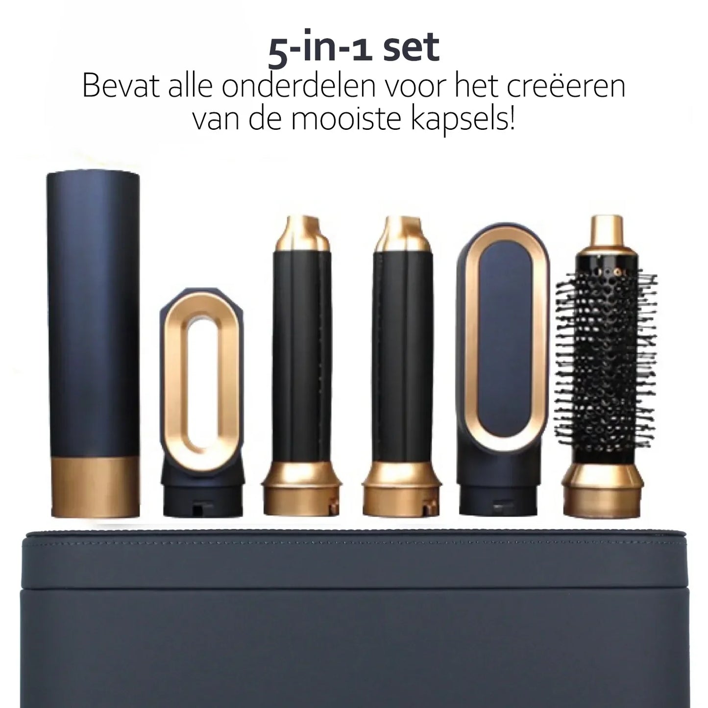 5 en 1 Plancha y Moldeador de Pelo con Tecnología de Iones para un Cabello Brillante para un Cabello Más Suave y Brillante