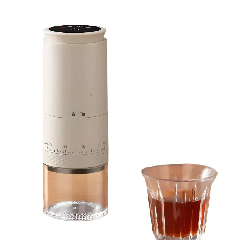 Molinillo De Café Eléctrico Portátil Con Molido Ajustable