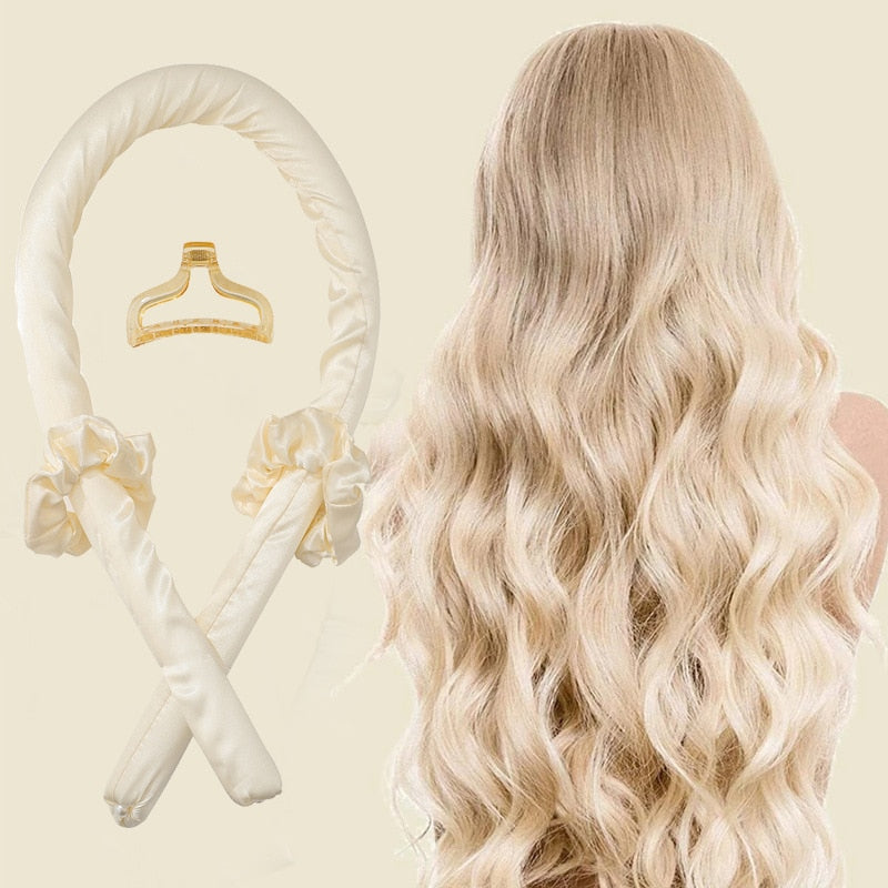 Rizos Sedosos Sin Calor - Rizador Flexible Para Ondas Suaves