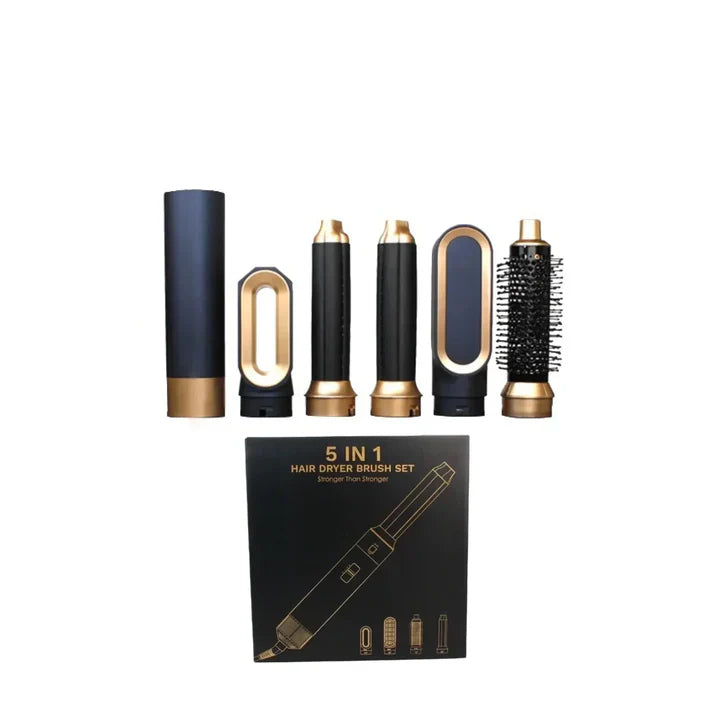 5 en 1 Plancha y Moldeador de Pelo con Tecnología de Iones para un Cabello Brillante para un Cabello Más Suave y Brillante