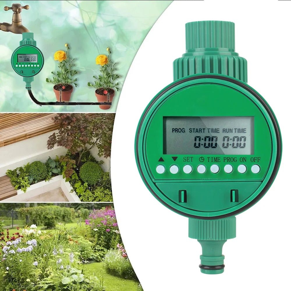 Control de Riego Automático - Programador Inteligente de Riego de Jardín para el Hogar