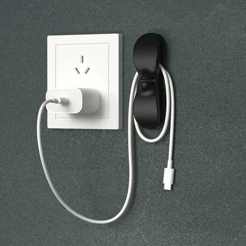 Práctico Juego de 5 Organizadores de Cables Multiusos Prácticos Organizadores de Cables Multiusos