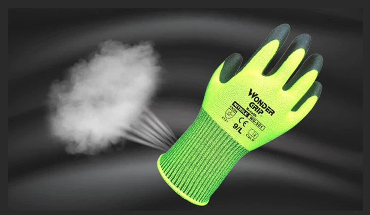 Guantes de Trabajo con Agarre Milagroso - Guantes Antideslizantes para Jardinería y Manualidades Guantes de Trabajo con Agarre Milagroso