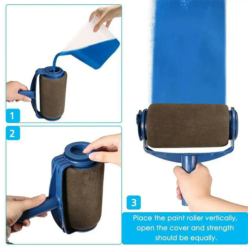 Juego De Rodillos De Pintura Con Accesorios ( 6 Piezas )