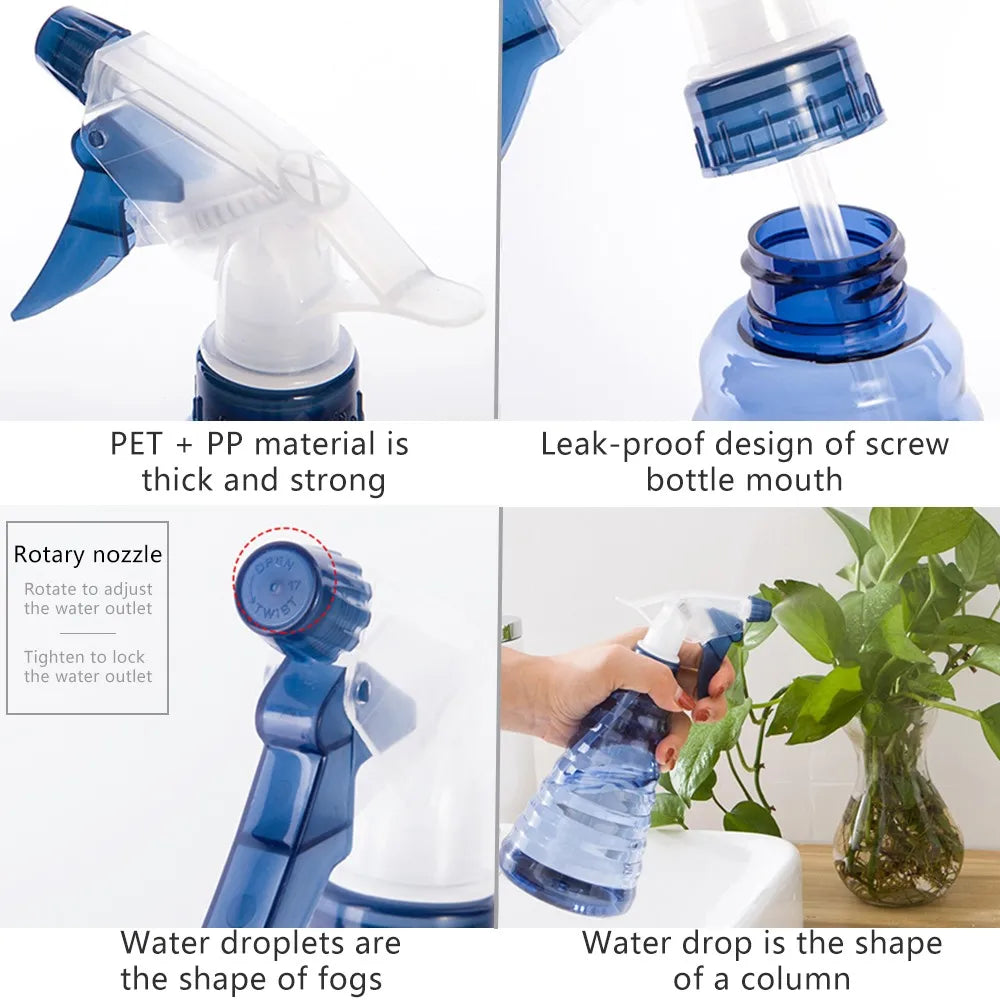 Botella Pulverizadora Ajustable con Asa Ergonómica para un Fácil Manejo y Uso Versátil
