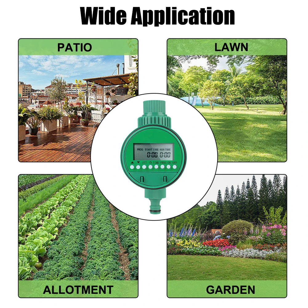 Control de Riego Automático - Programador Inteligente de Riego de Jardín para el Hogar