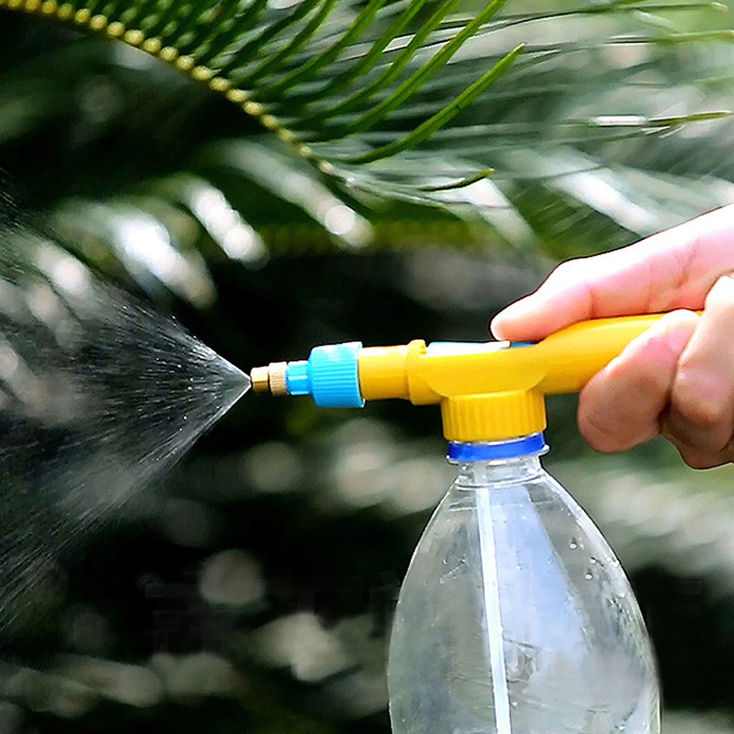 Bomba De Aire Para Botella Pulverizadora Ajustable - Pulverizador De Jardín Compacto Y Ligero