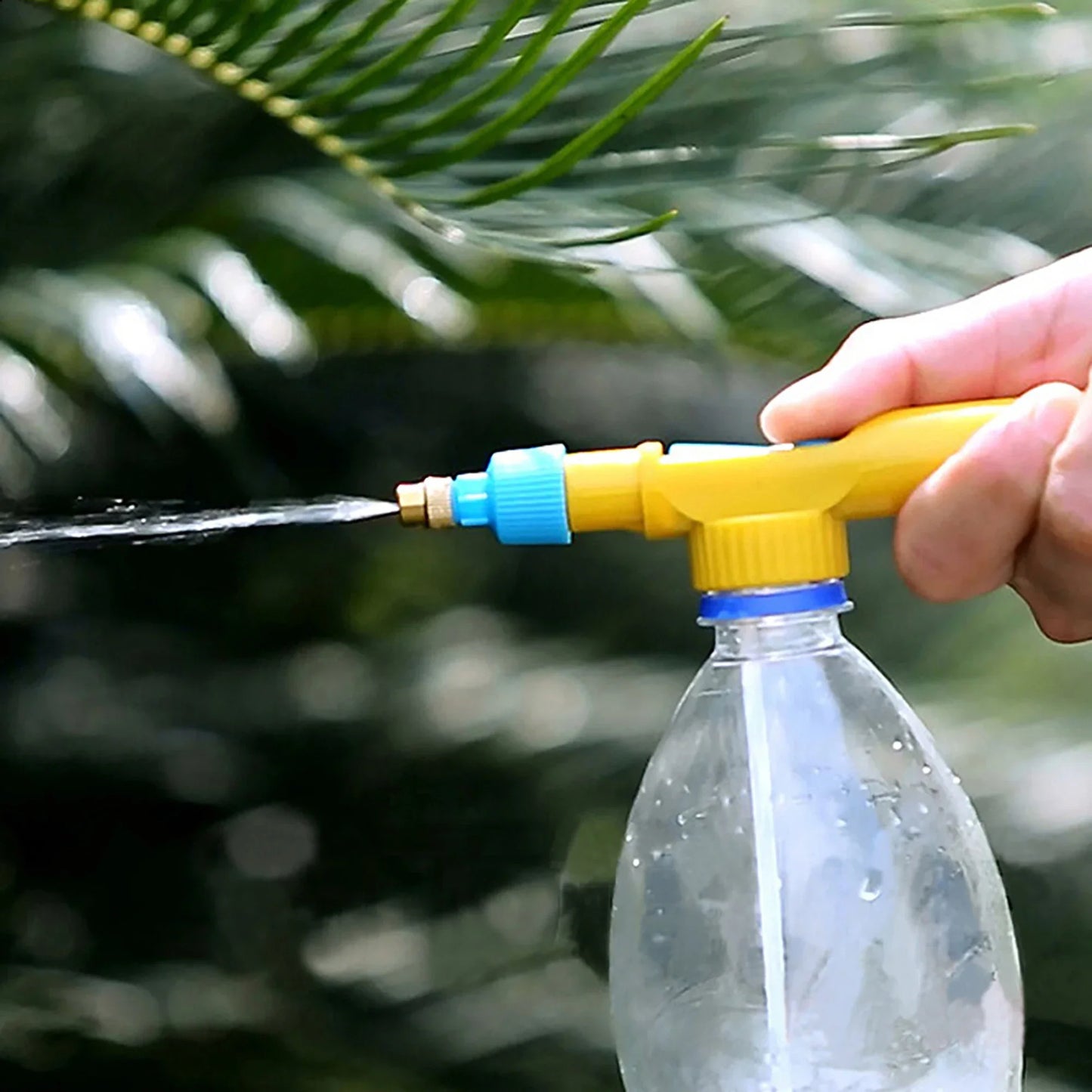 Bomba De Aire Para Botella Pulverizadora Ajustable - Pulverizador De Jardín Compacto Y Ligero