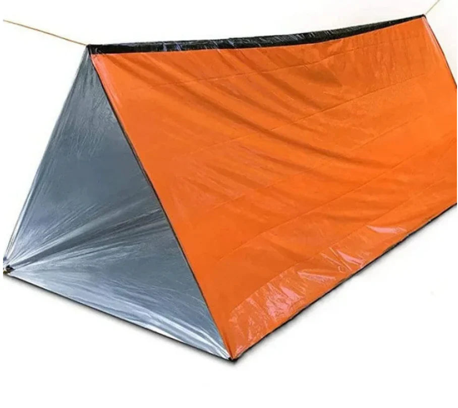 Tienda De Campaña De Supervivencia Para 2 Personas Con Aislamiento Térmico Para Aventuras Al Aire Libre