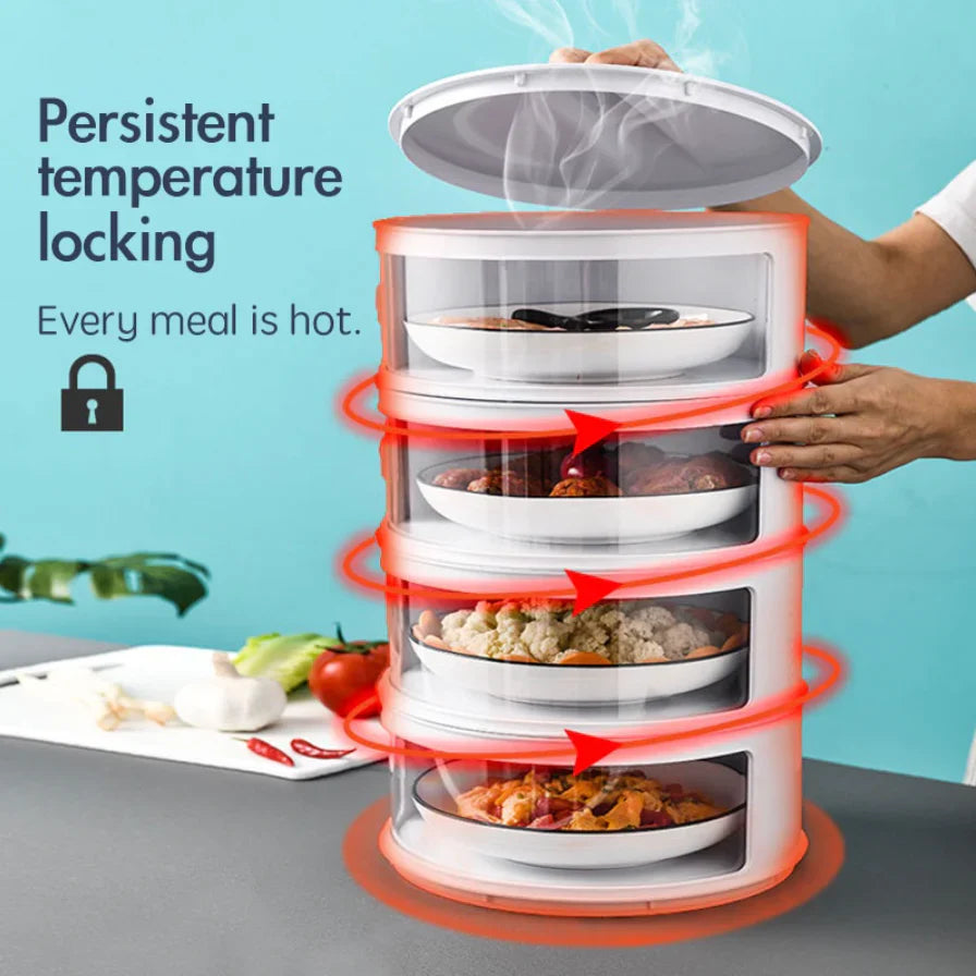 Lata Multifuncional Apilable para Almacenar Alimentos - Sistema de Almacenamiento de Alimentos que Ahorra Espacio y Es Práctico