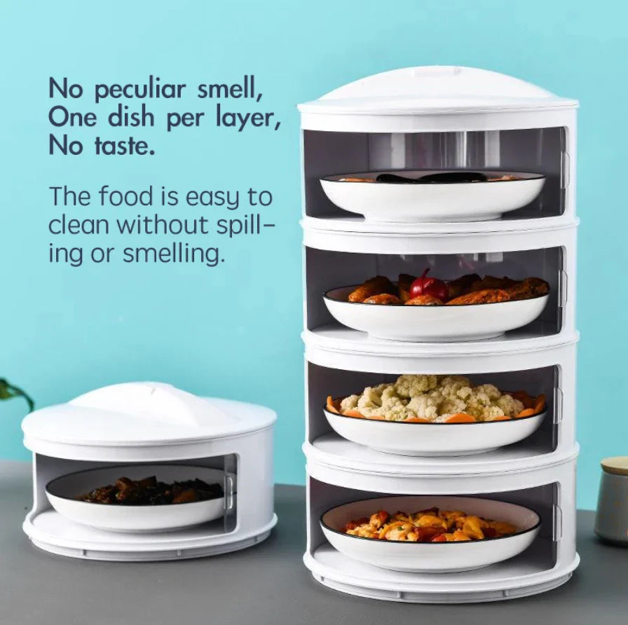 Lata Multifuncional Apilable para Almacenar Alimentos - Sistema de Almacenamiento de Alimentos que Ahorra Espacio y Es Práctico