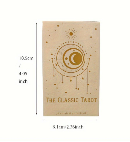 Mazo de Tarot Tradicional con 78 Cartas