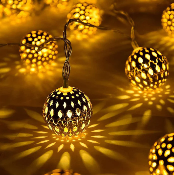 Luces de Hadas Solares Orientales Resistentes Al Agua