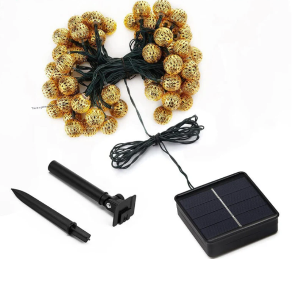 Luces de Hadas Solares Orientales Resistentes Al Agua