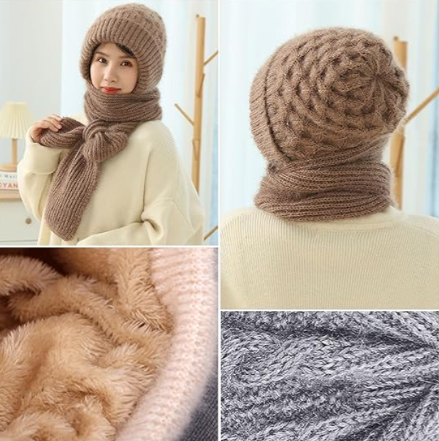 Bufanda Gorro 2en1 Calentita