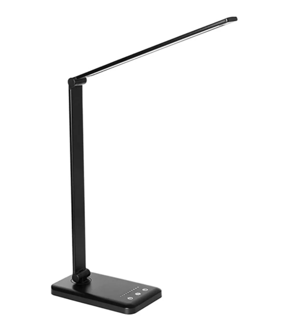Lámpara de Sobremesa Led Regulable Contemporánea con Función de Carga