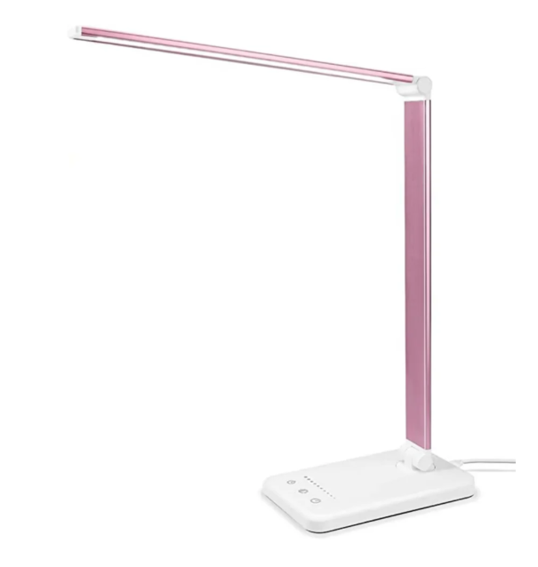 Lámpara de Sobremesa Led Regulable Contemporánea con Función de Carga