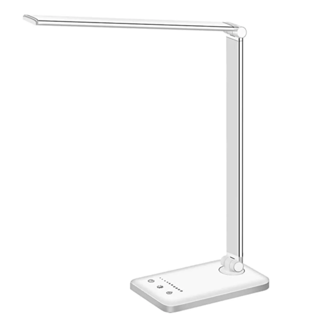 Lámpara de Sobremesa Led Regulable Contemporánea con Función de Carga