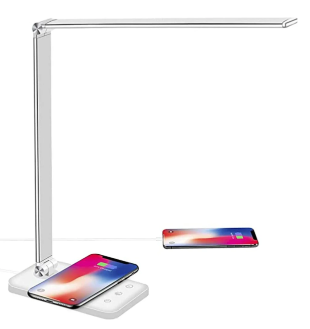 Lámpara de Sobremesa Led Regulable Contemporánea con Función de Carga