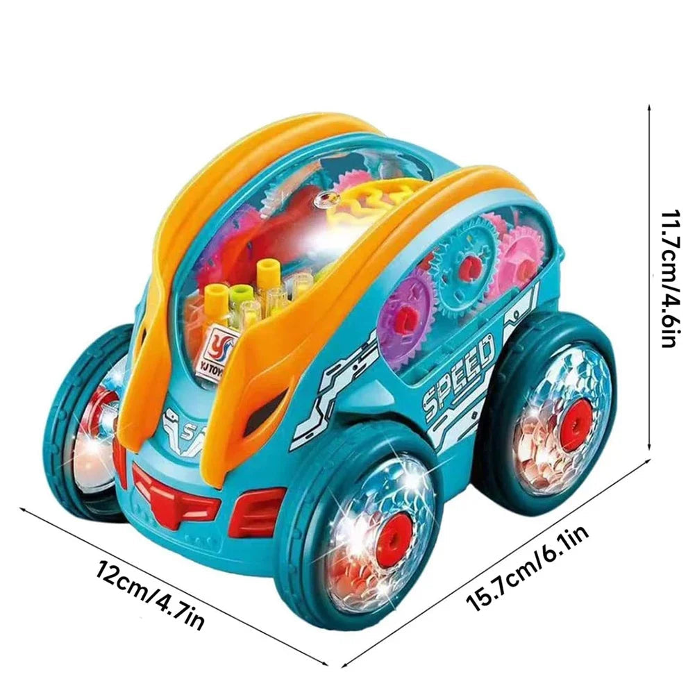 Coche acrobático luminoso