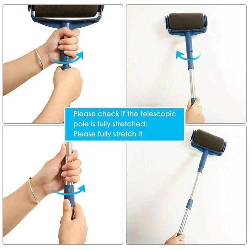 Juego De Rodillos De Pintura Con Accesorios ( 6 Piezas )