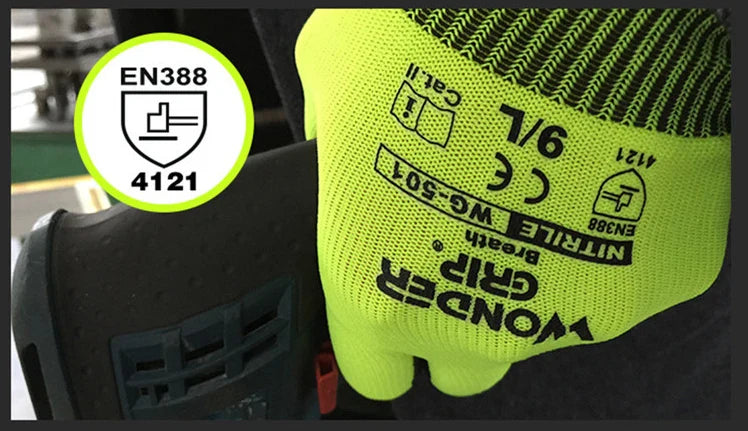 Guantes de Trabajo con Agarre Milagroso - Guantes Antideslizantes para Jardinería y Manualidades Guantes de Trabajo con Agarre Milagroso