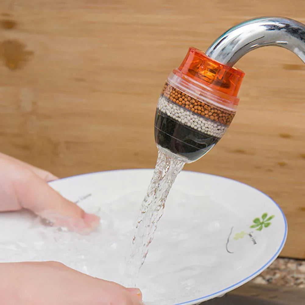 Filtro De Agua Del Grifo Con Perlas Minerales Para Un Agua Del Grifo Limpia Y Filtrada