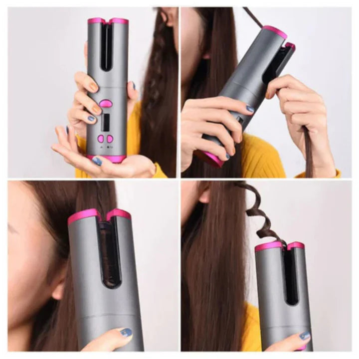 Rizador Automático Perfectcurl sin Cables y Recargable para unos Rizos Perfectos Perfectcurl