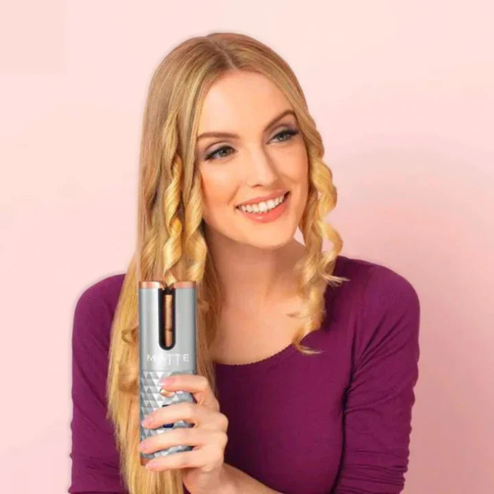 Rizador Automático Perfectcurl sin Cables y Recargable para unos Rizos Perfectos Perfectcurl