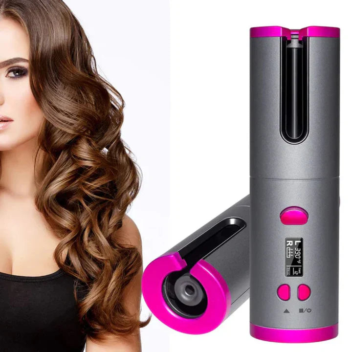 Rizador Automático Perfectcurl sin Cables y Recargable para unos Rizos Perfectos Perfectcurl