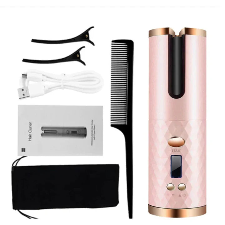 Rizador Automático Perfectcurl sin Cables y Recargable para unos Rizos Perfectos Perfectcurl
