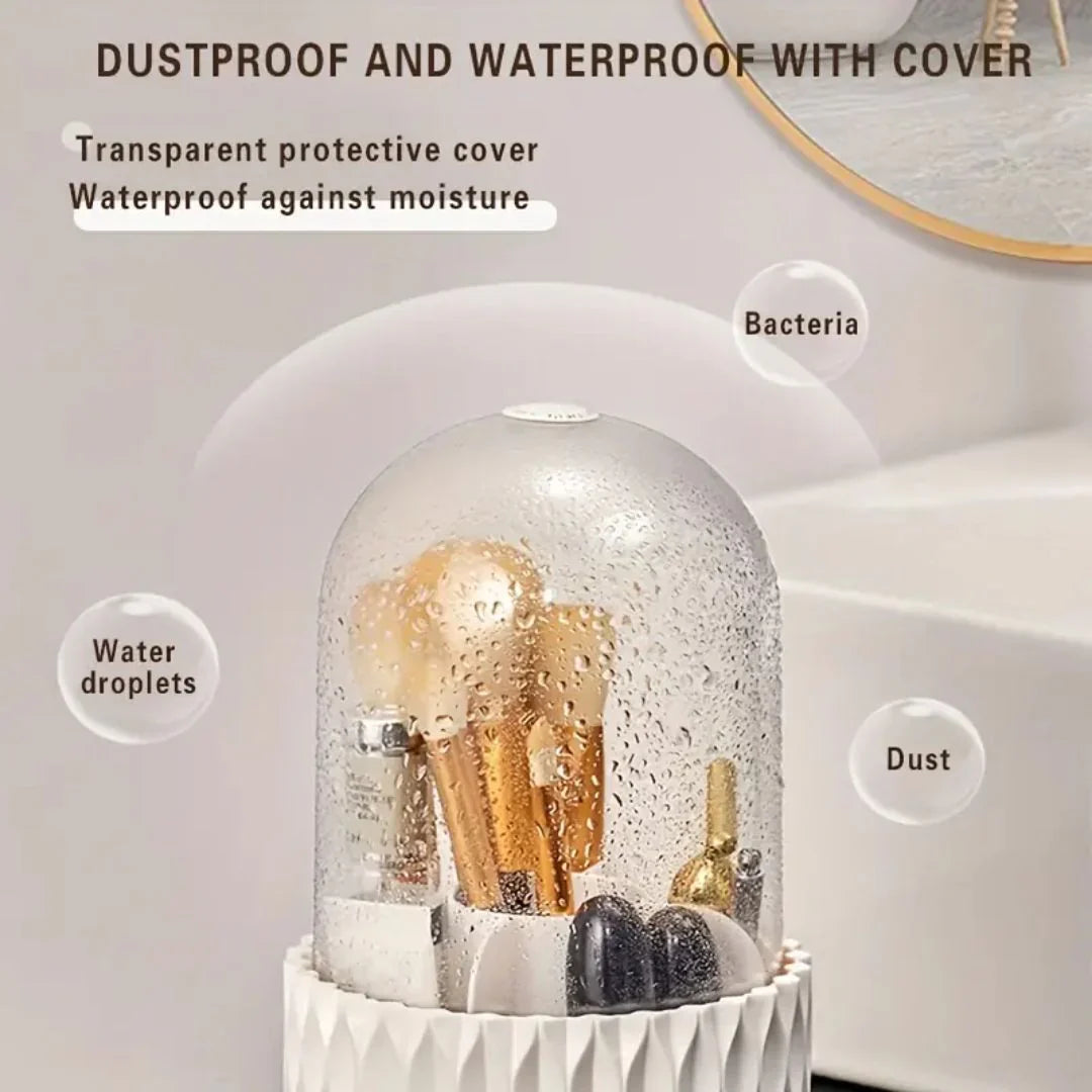 Portapinceles De Maquillaje De Lujo Con Funda Protectora