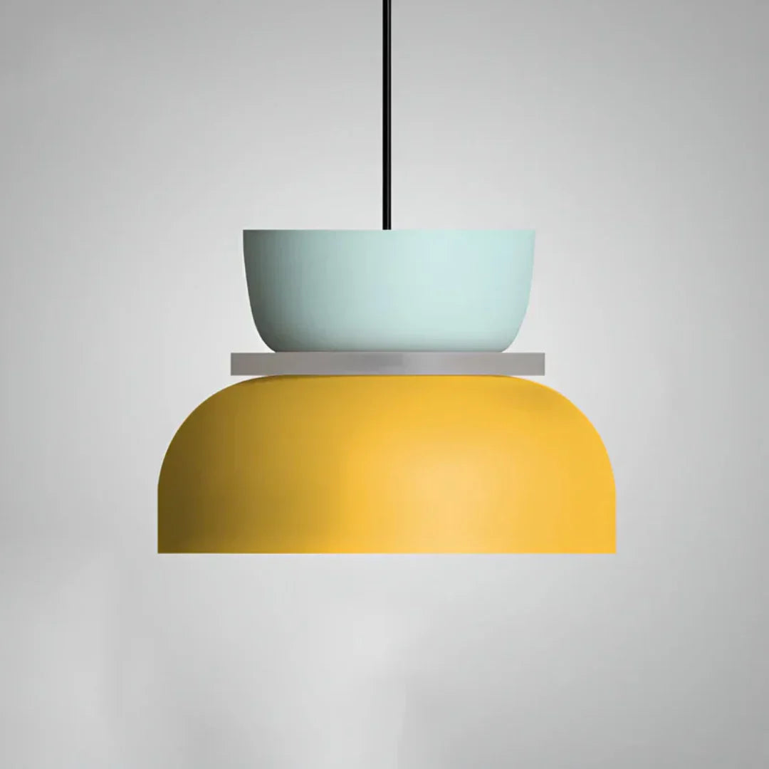 Lámpara Colgante Led con Diseño Macaron Colorido Diseño Macaron