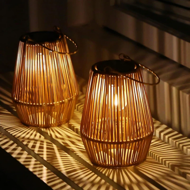 Luz Solar de Jardín Resistente a la Intemperie Fabricada Manualmente