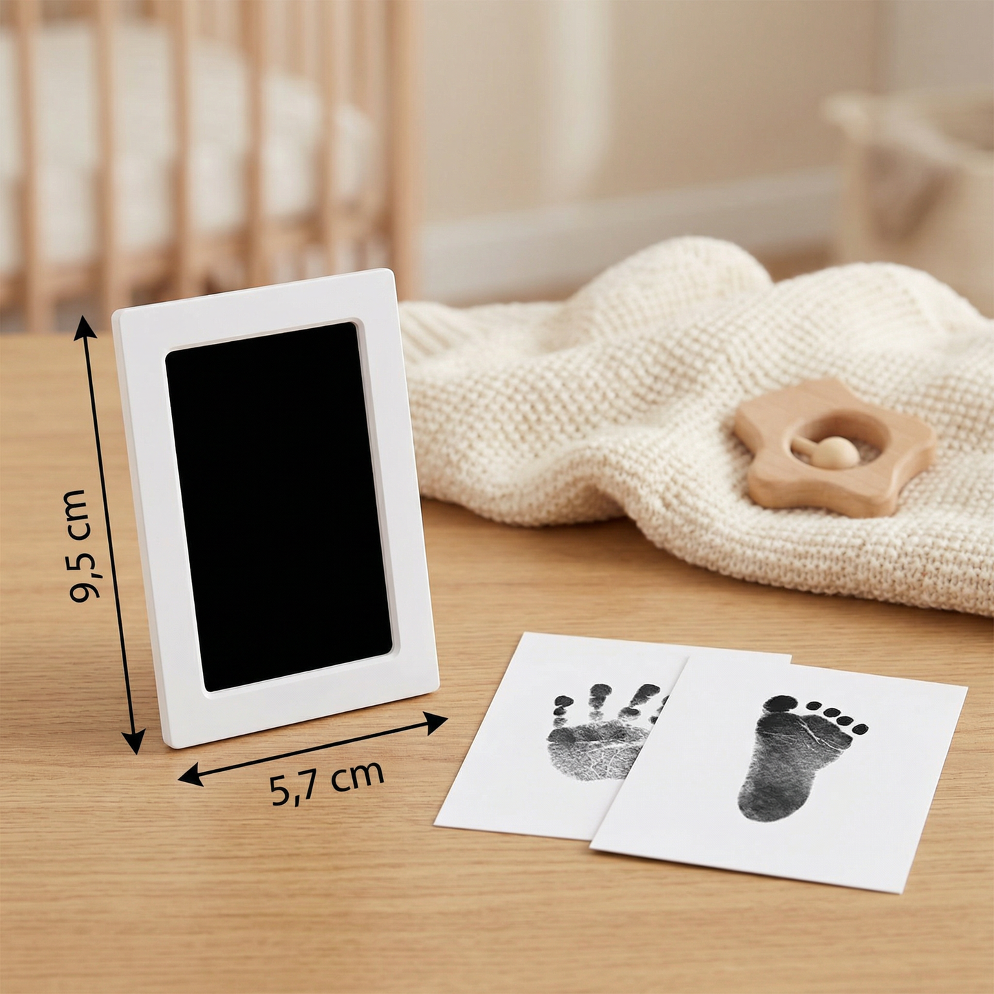 Kit de Huellas de Manos y Pies para Bebé – Set de Recuerdo para Niños Pequeños