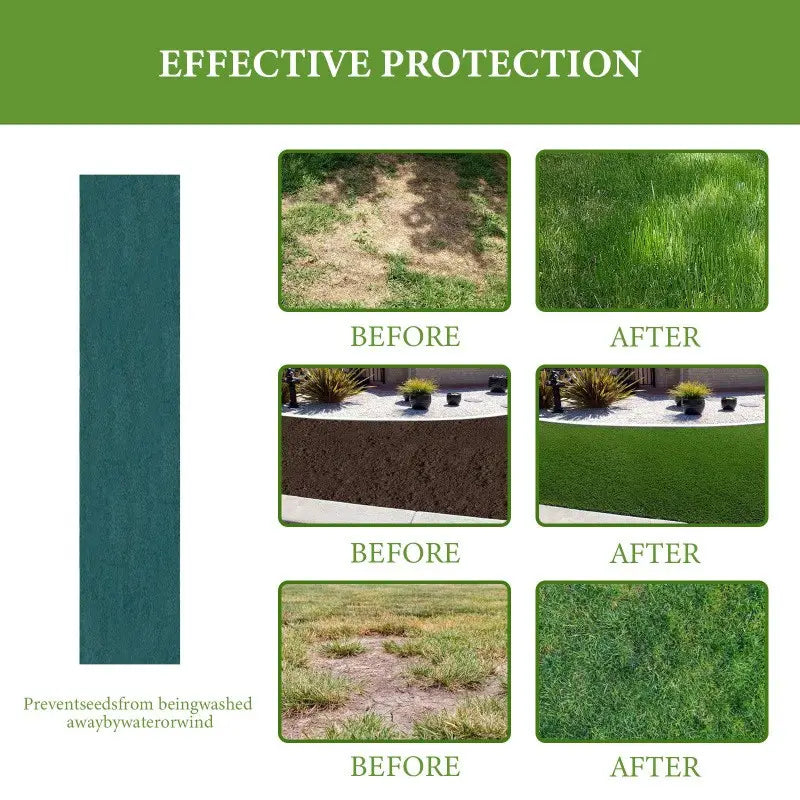 Estera Biodegradable De Semillas De Césped Para Cultivar Fácilmente El Césped En El Jardín