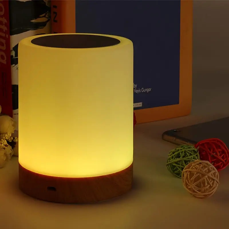 Luz LED Nocturna Regulable Con Diseño Moderno Y Cambio De Color