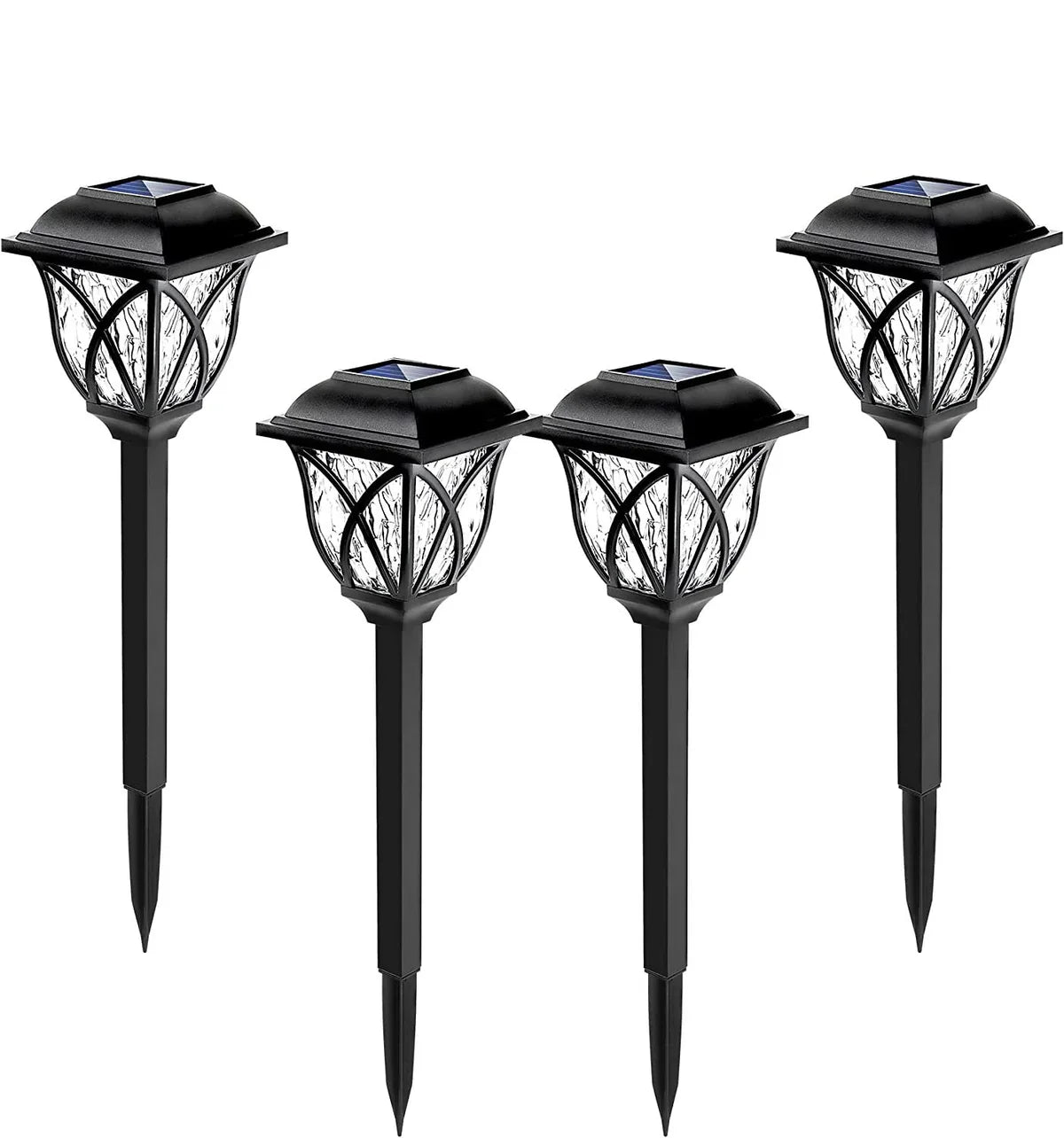 Iluminación Solar De Jardín Con Encanto Natural - Elegantes Lámparas Para Exteriores Lámparas Solares De Jardín Con Encanto Natural