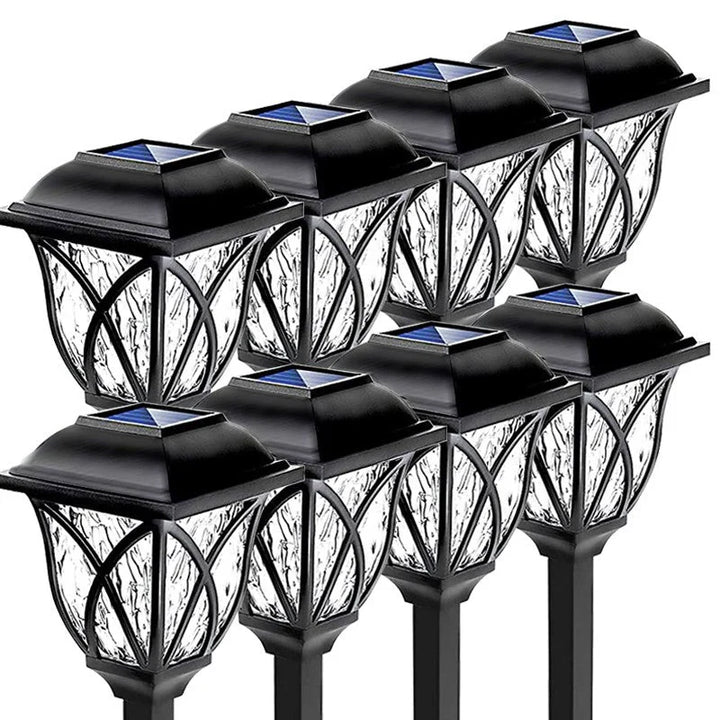 Iluminación Solar De Jardín Con Encanto Natural - Elegantes Lámparas Para Exteriores Lámparas Solares De Jardín Con Encanto Natural