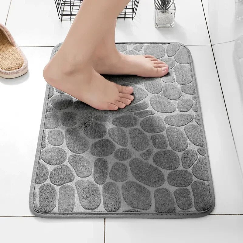 Estera De Baño Antideslizante De Espuma Con Memoria Y Alfombrilla De Estar