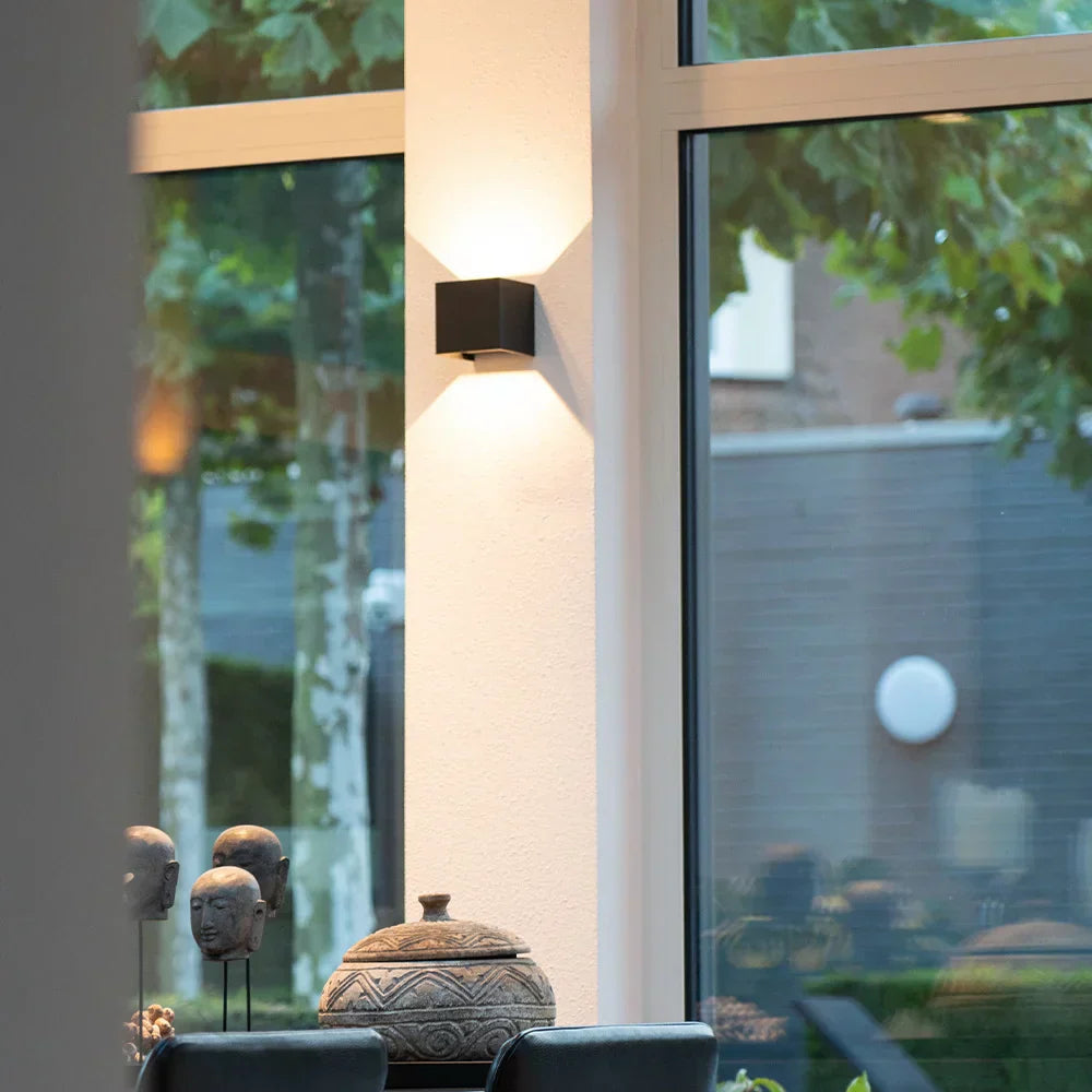Moderno Aplique Led De Diseño Cúbico Luz De Pared Led De Diseño Cúbico