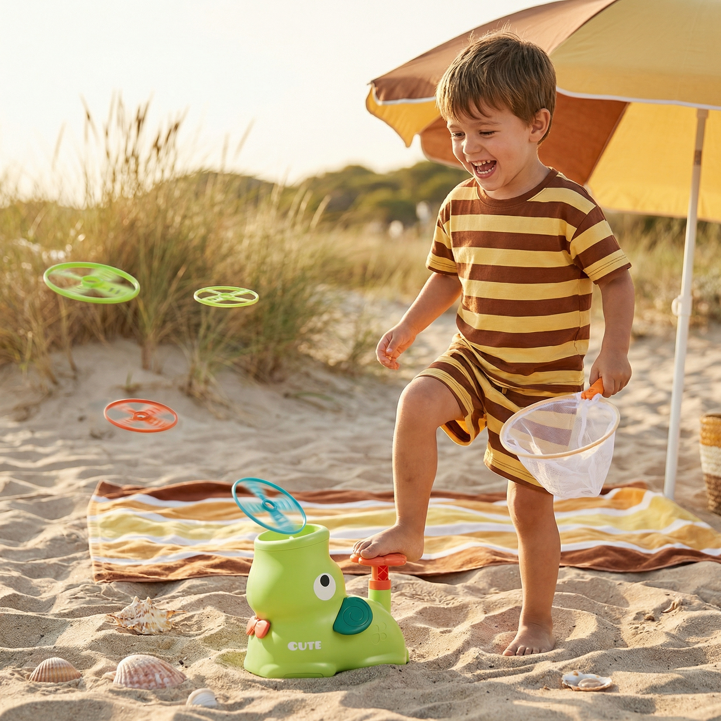 Lanzador de Discos Voladores