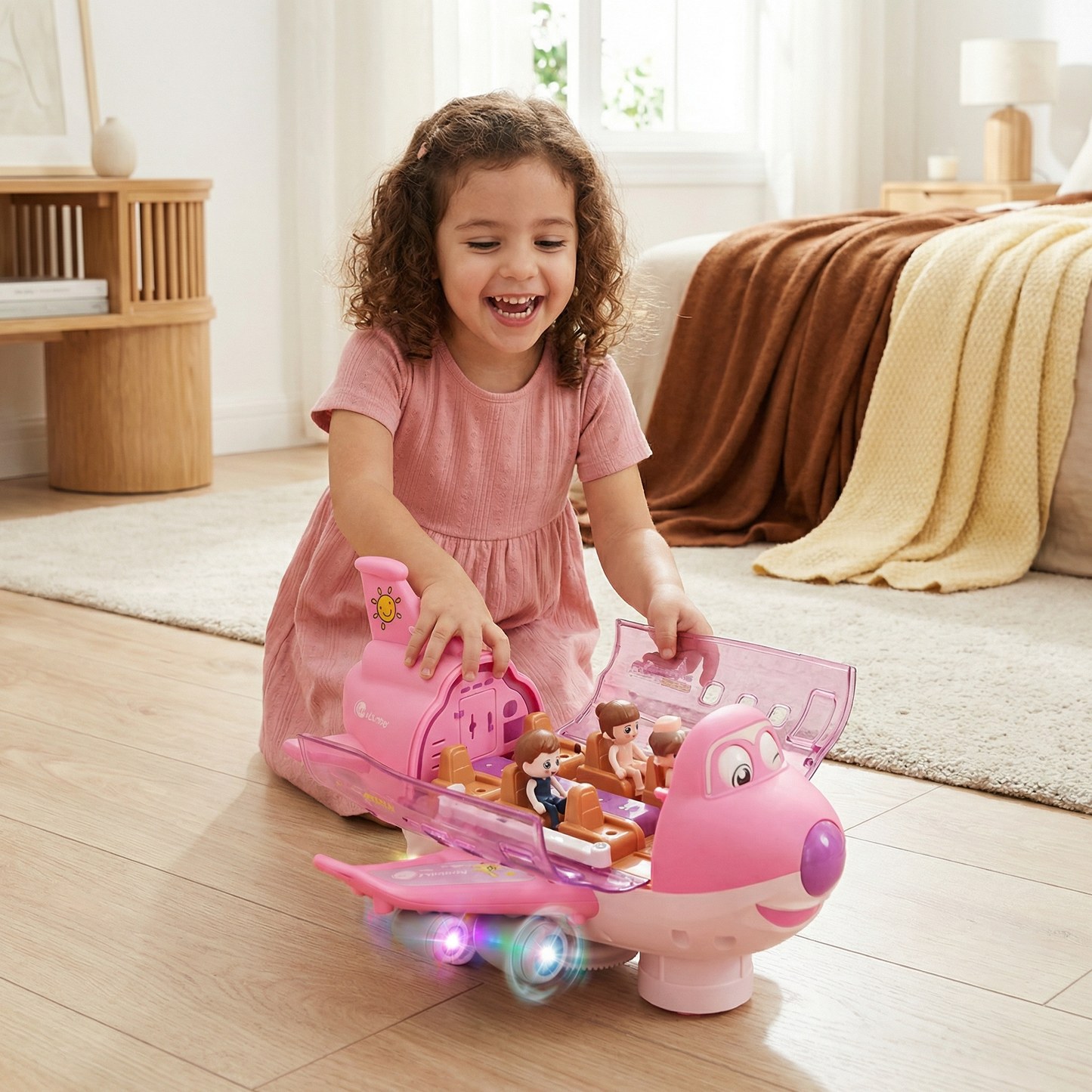 Juguete de avión divertido y danzante