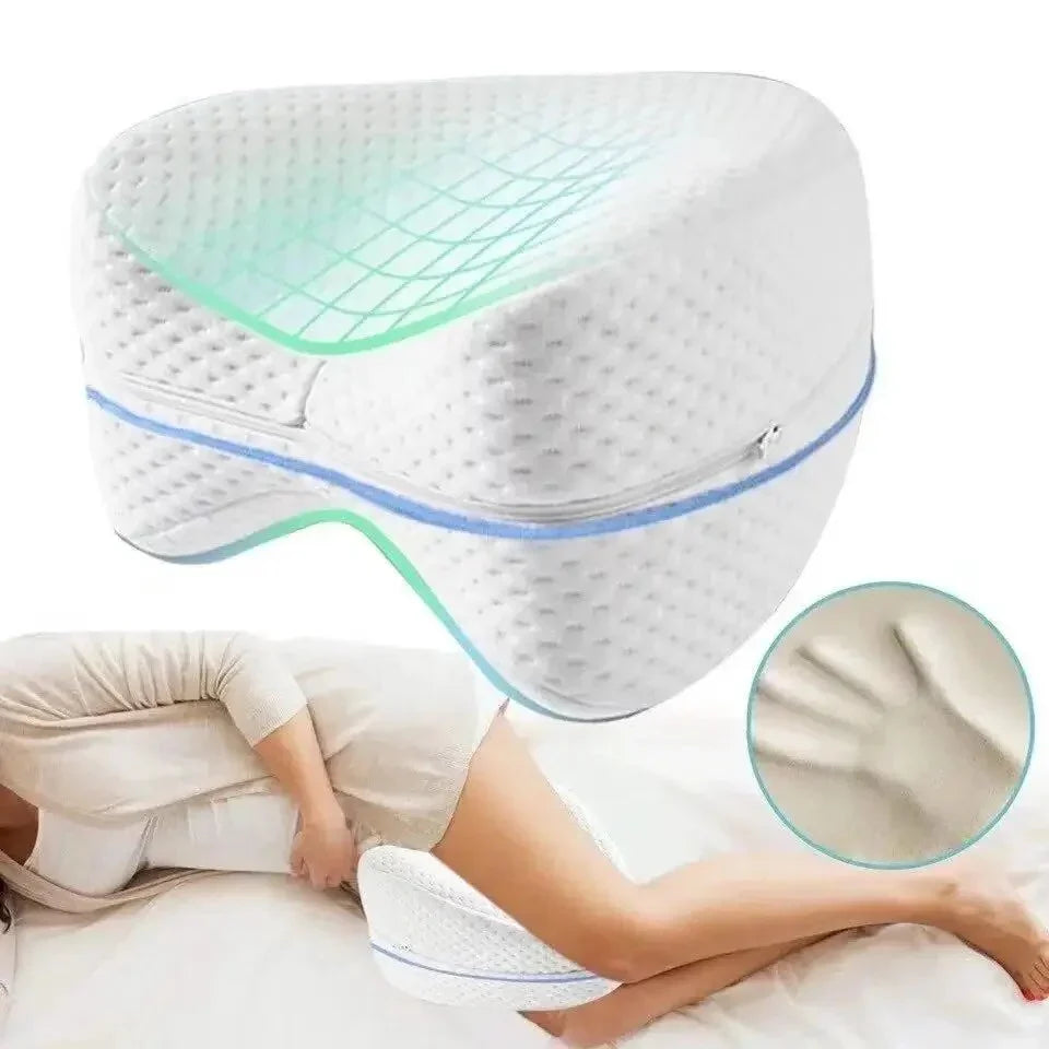 Cojín Ortopédico Para Rodillas Para Personas Que Duermen De Lado - Cojín Ergonómico Para Piernas Con Espuma Con Memoria Para Dormir Mejor Cojín Ortopédico Para Rodillas Para Personas Que Duermen De Lado
