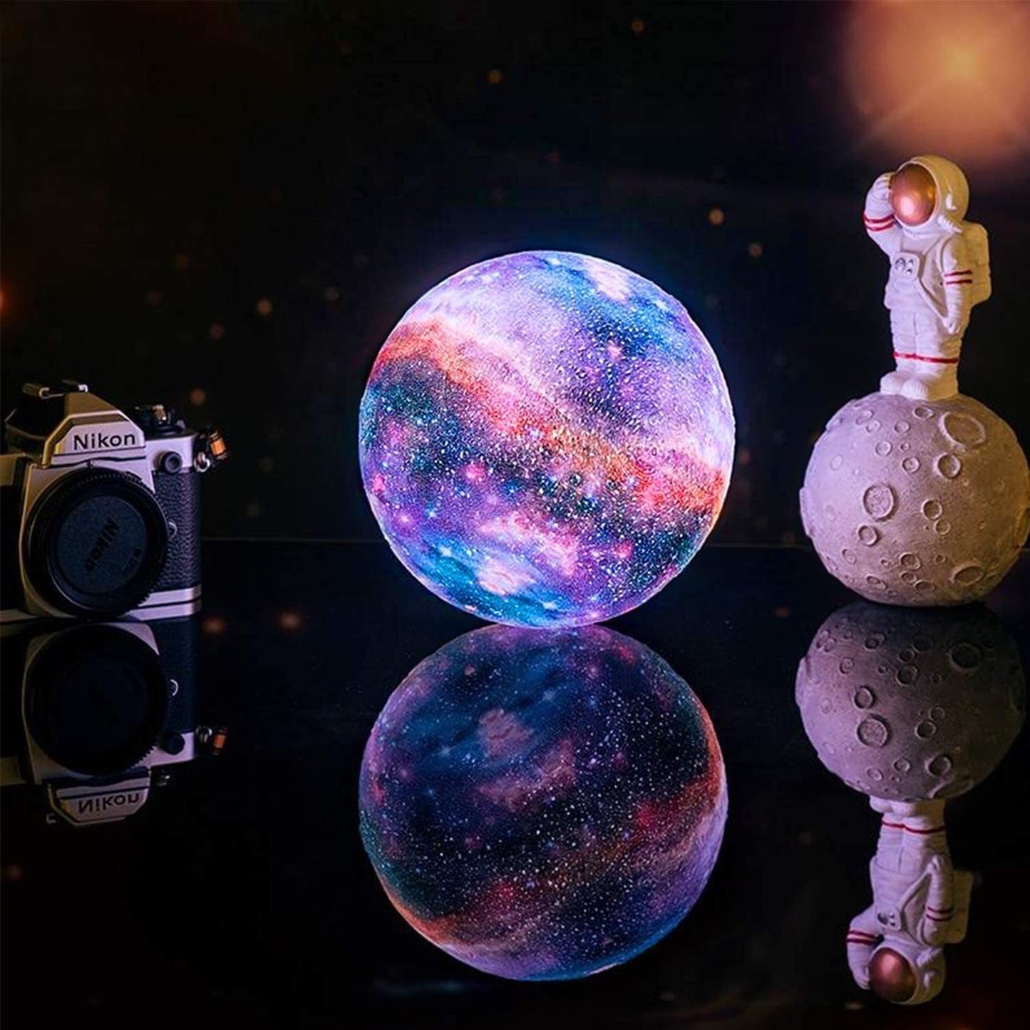 Elegante Lámpara Lunar